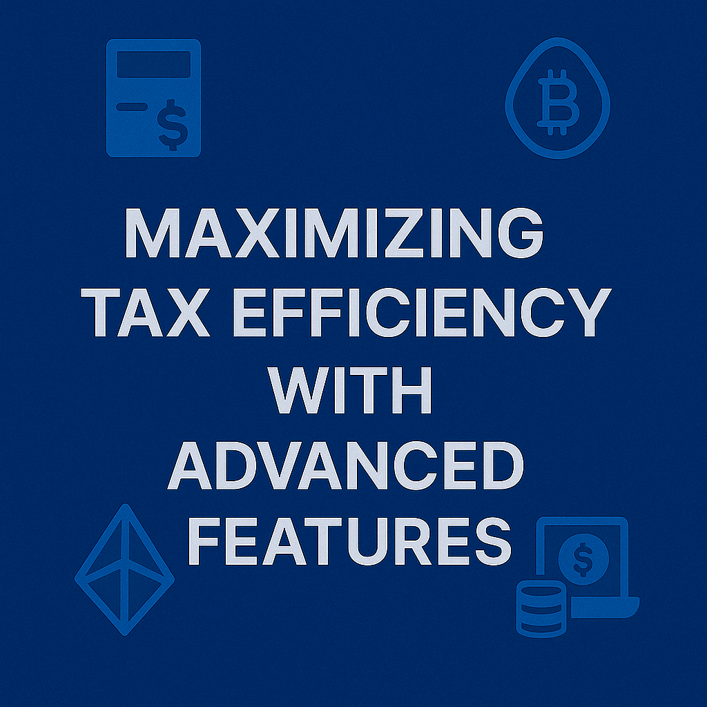 Maximizing Tax Efficiency with Advanced Features